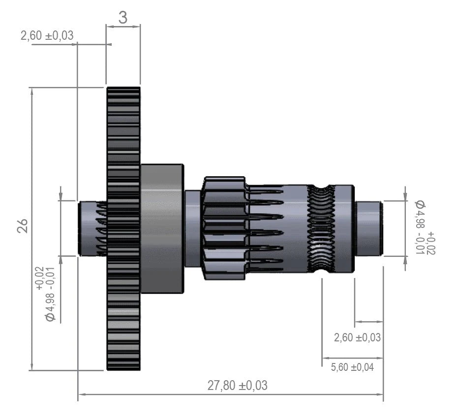 Bondtech OEM IDGA Set   Extruder Components   3DPrintiverse.com