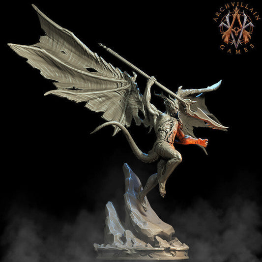 3D Printed Archvillain Games - The Blindrune Cult 28mm 32mm D&D 3D Printing Boss