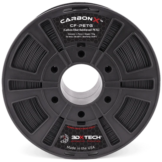 CarbonX PETG+CF 3D Printer Filament by 3DXTech 750g