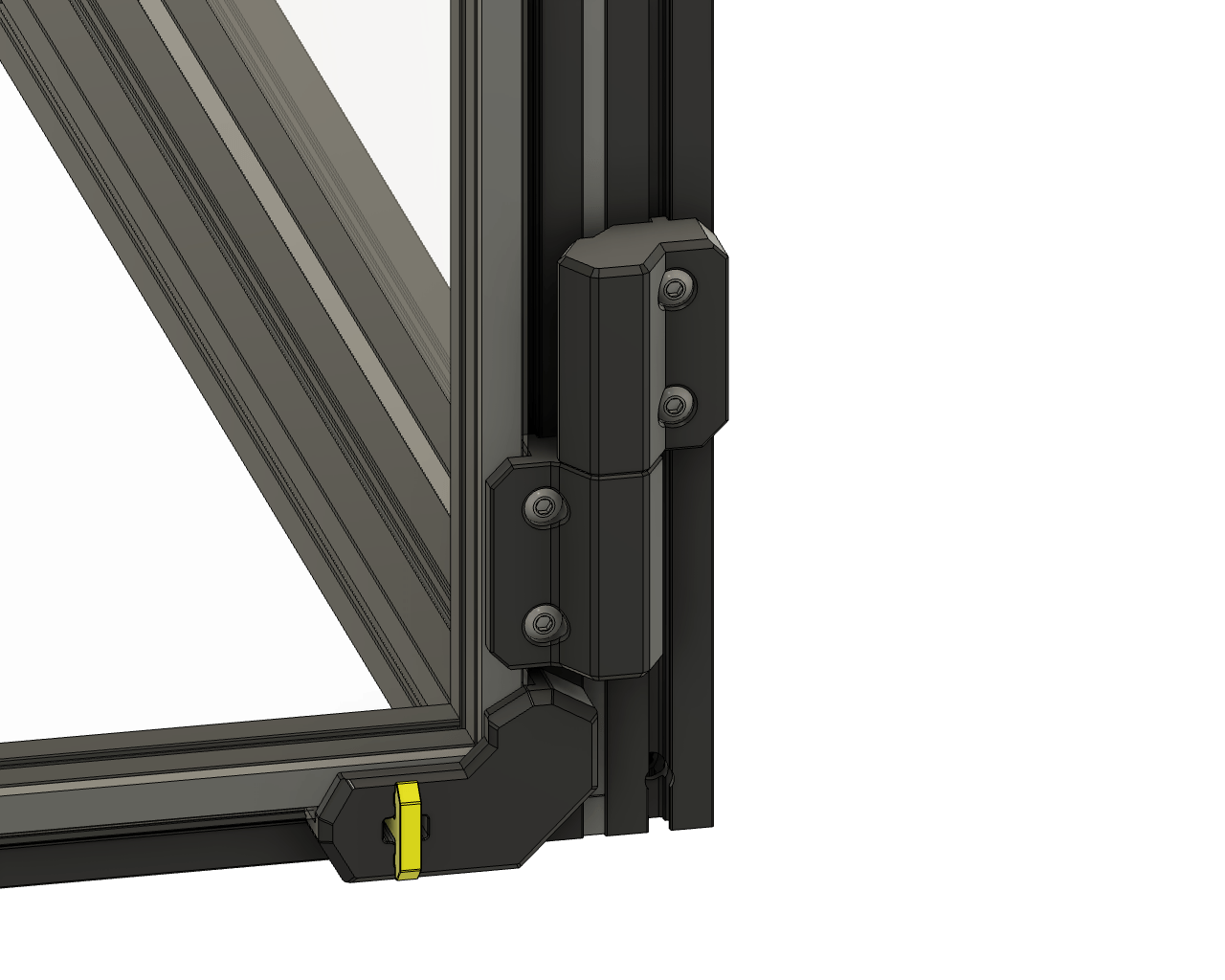 Colony Clacker Door Kit for Micron with or without Panel (Fridge Door / Clicky-Clack) by LDO Systems West3D Printing