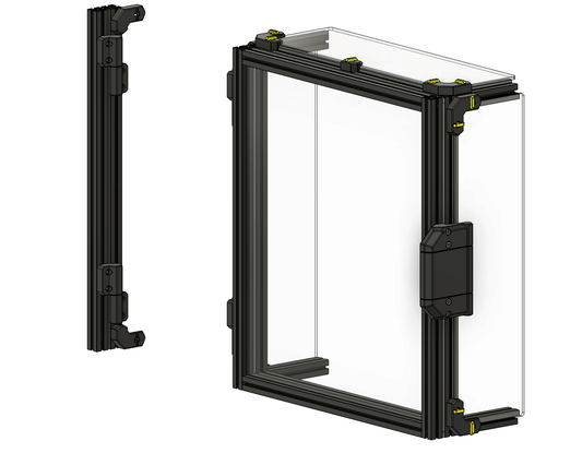 Colony Clacker Door Kit for Micron with or without Panel (Fridge Door / Clicky-Clack) by LDO Systems West3D Printing