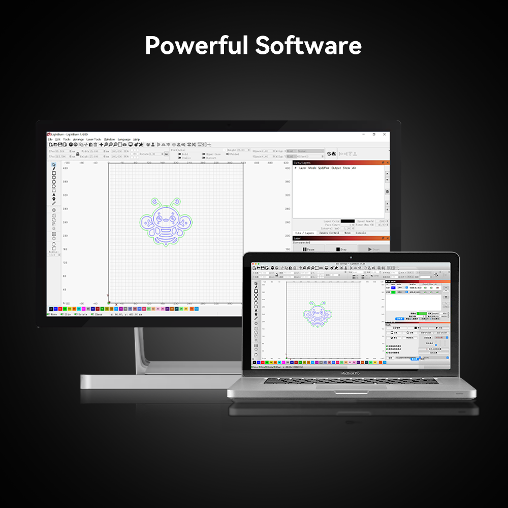 Falcon2 Pro 60W Pro-safe Laser Engraver & Cutter Creality Official Store