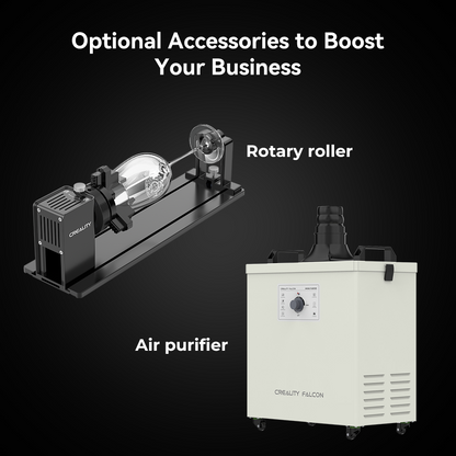 Falcon2 Pro 60W Pro-safe Laser Engraver & Cutter Creality Official Store