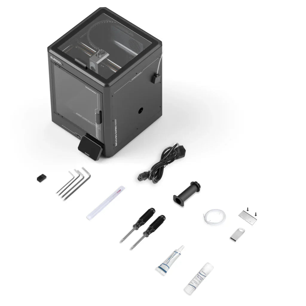 Elegoo Centauri Carbon 3D Printer CoreXY High Performance and Enclosed   3D Printer   3DPrintiverse.com