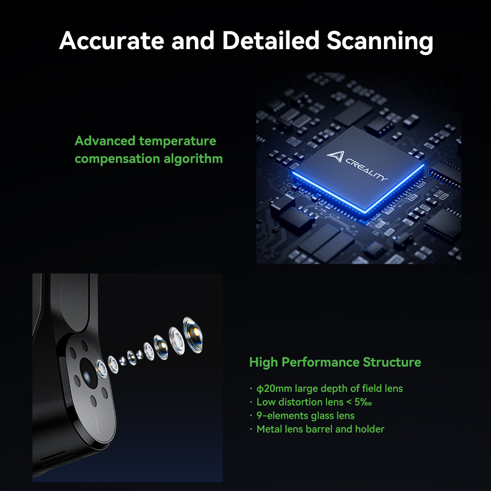CR-Scan Raptor 3D Scanner Creality Official Store
