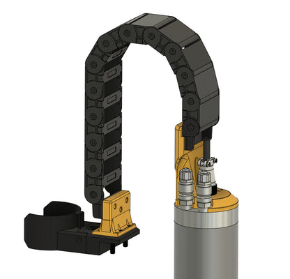 Z Axis Cable Chain Mount System — Universal CNC Cleanup Upgrade   Hose Management   3DPrintiverse.com