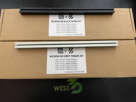 LDO Micron 3D Printer Frame Kit Extrusions (Multiple Colors) Micron Plus West3D Printing