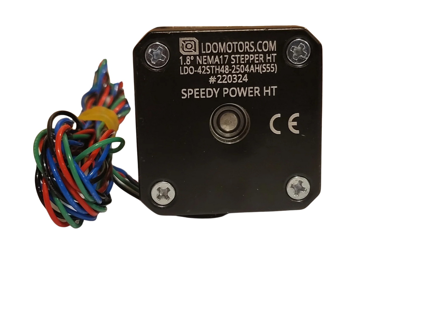 LDO Motors 42STH48-2504AH (S55) Super Power High Temp NEMA 17 Stepper Motor - High Performance High Temperature 55mm Shaft      3DPrintiverse.com