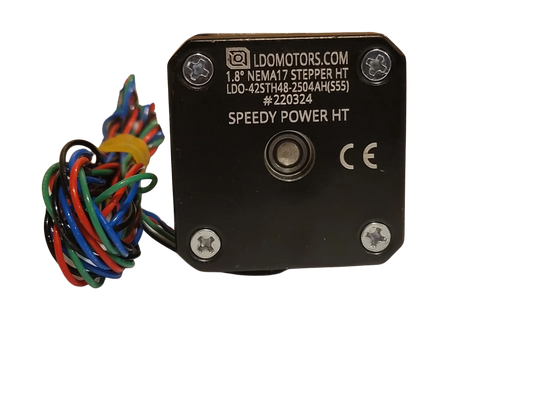 LDO Motors 42STH48-2504AH (S55) Super Power High Temp NEMA 17 Stepper Motor - High Performance High Temperature 55mm Shaft      3DPrintiverse.com