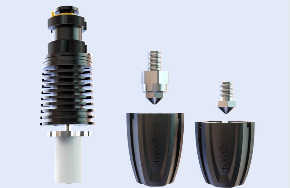 Phaetus Rapido (Rapido 2) Hot End (Hotend) - UHF / HF Standard and Plus (104NT and PT1000) West3D Printing