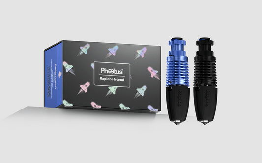 Phaetus Rapido (Rapido 2) Hot End (Hotend) - UHF / HF Standard and Plus (104NT and PT1000) West3D Printing