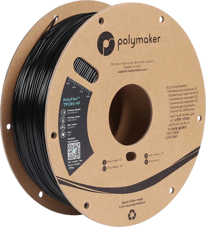 Polymaker PolyFlex TPU95-HF 3D Printer Filament 1KG 1.75mm West3D Printing