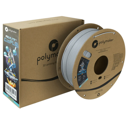Polymaker PolyLite CosPLA Durable and Sandable PLA for Cosplay 3D Printer Filament 1KG 1.75mm West3D Printing
