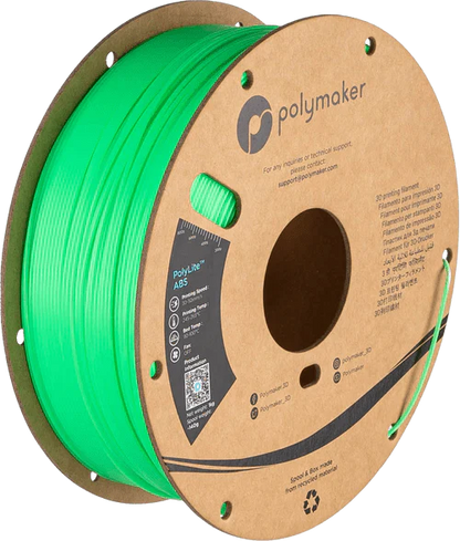 Polymaker PolyLite NEON ABS 3D Printer Filament 1KG 1.75mm West3D Printing