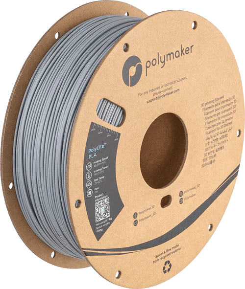 Polymaker PolyLite PLA 3D Printer Filament 1KG 1.75mm West3D Printing