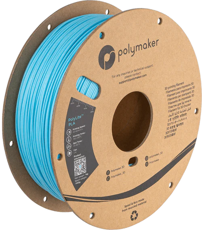Polymaker PolyLite PLA 3D Printer Filament 1KG 1.75mm West3D Printing
