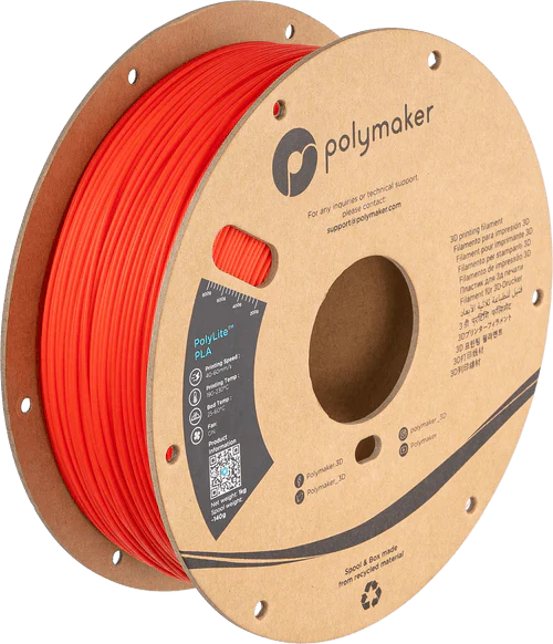 Polymaker PolyLite PLA 3D Printer Filament 1KG 1.75mm West3D Printing