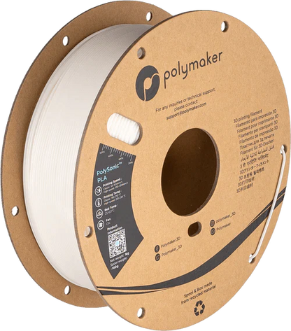 Polymaker PolySonic High Speed Printing PLA 3D Printer Filament 1KG 1.75mm West3D Printing