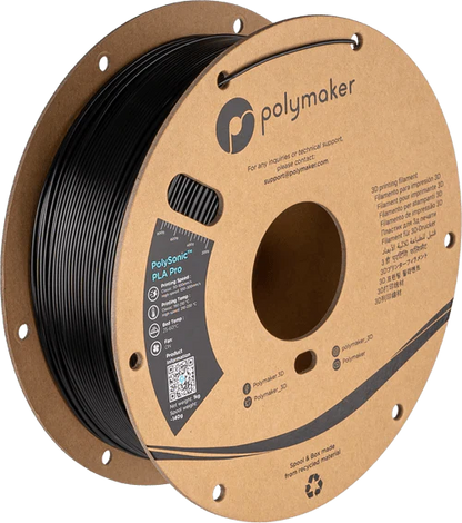 Polymaker PolySonic High Speed Printing PLA PRO 3D Printer Filament 1KG 1.75mm West3D Printing