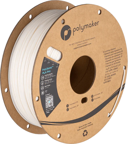 Polymaker PolySonic High Speed Printing PLA PRO 3D Printer Filament 1KG 1.75mm West3D Printing