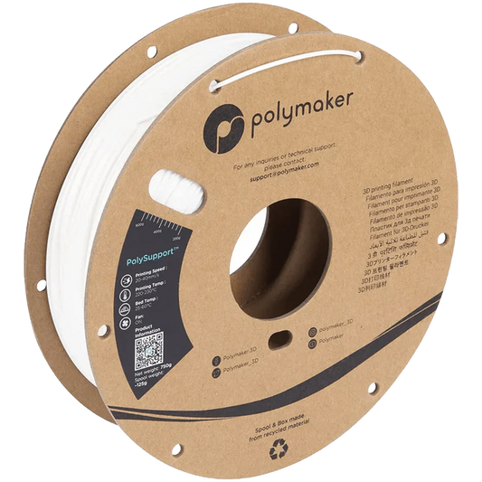 Polymaker PolySupport 3D Printer Filament for Support Material for PLA 750g 1.75mm West3D Printing