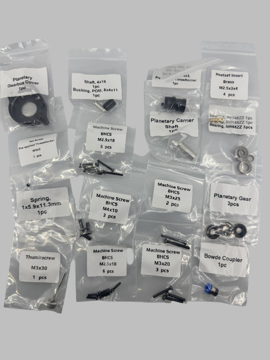 Positron V3.2 Extruder Parts West3D Printing