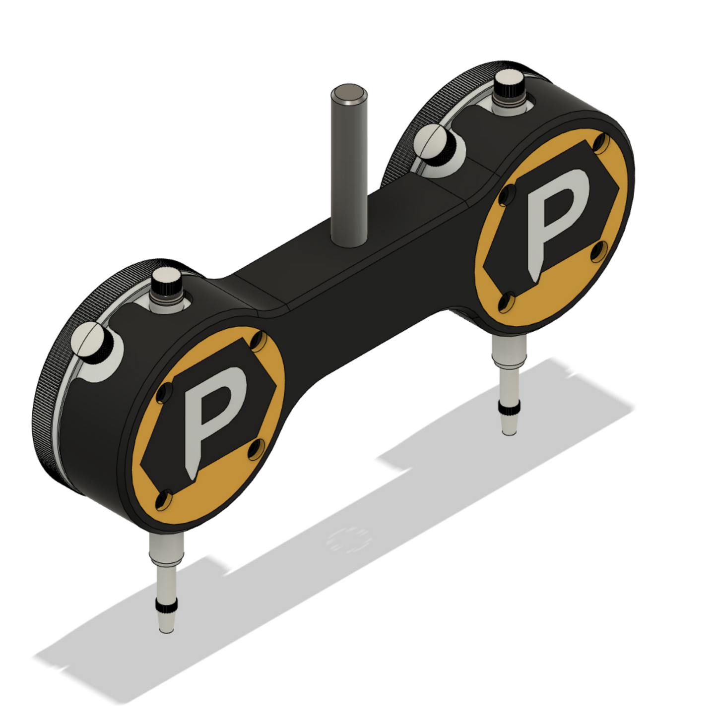 Tram Master – Dual Dial Indicator Precision Jig   Spindle Accessory   3DPrintiverse.com