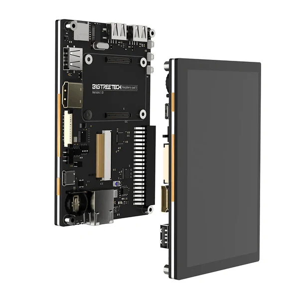 Raspberry Pad 5 Touch Screen Display and Pi Adapter 5-inch PAD5 (BTT) West3D Printing