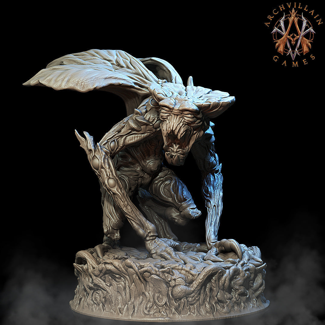 3D Printed Archvillain Games - Dark Fae Ivings 28mm 32mm D&D 3D Printing Boss