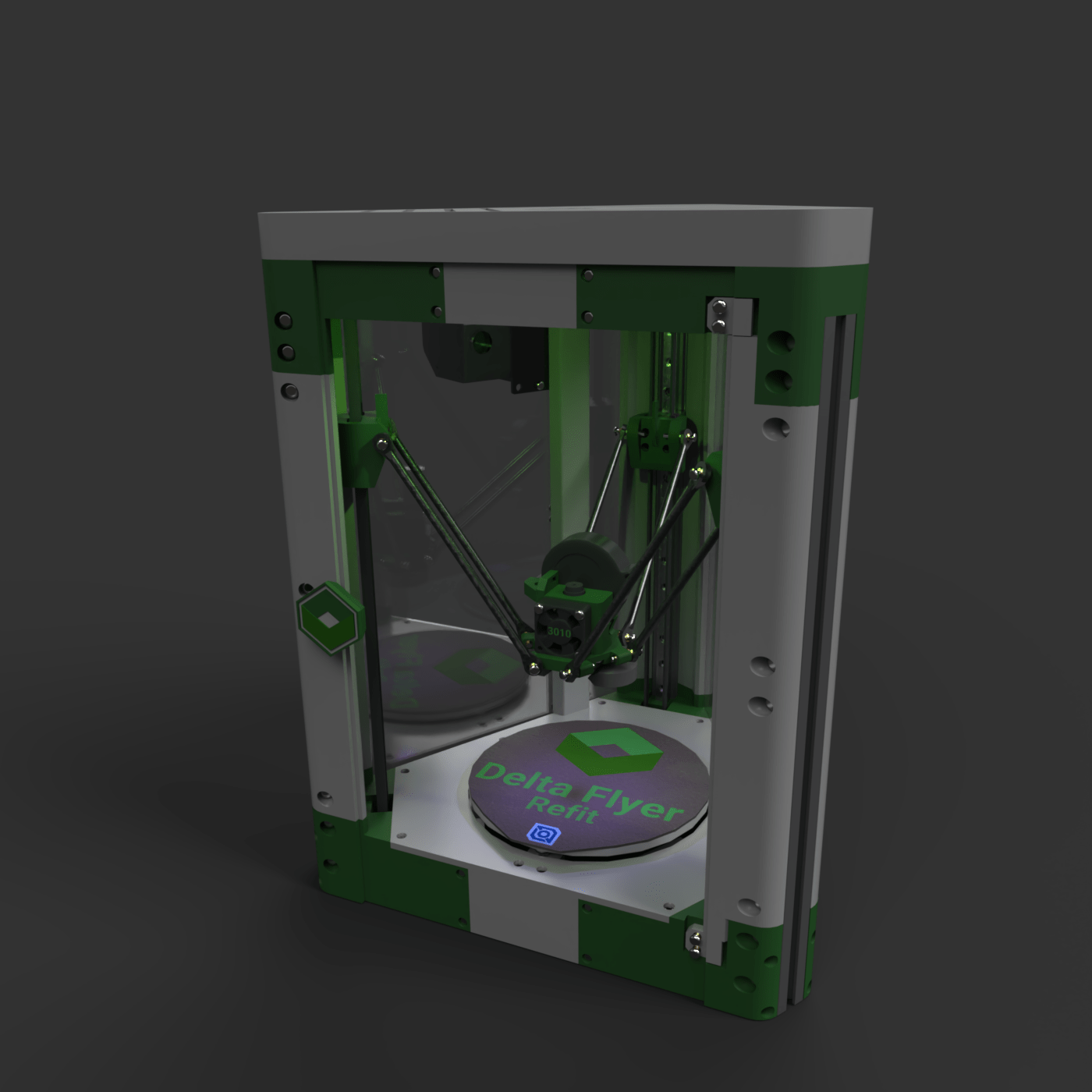 Rolohaun Delta Flyer - Fun and Affordable DIY Delta 3D Printer Kit by LDO Systems   3D Printer   3DPrintiverse.com