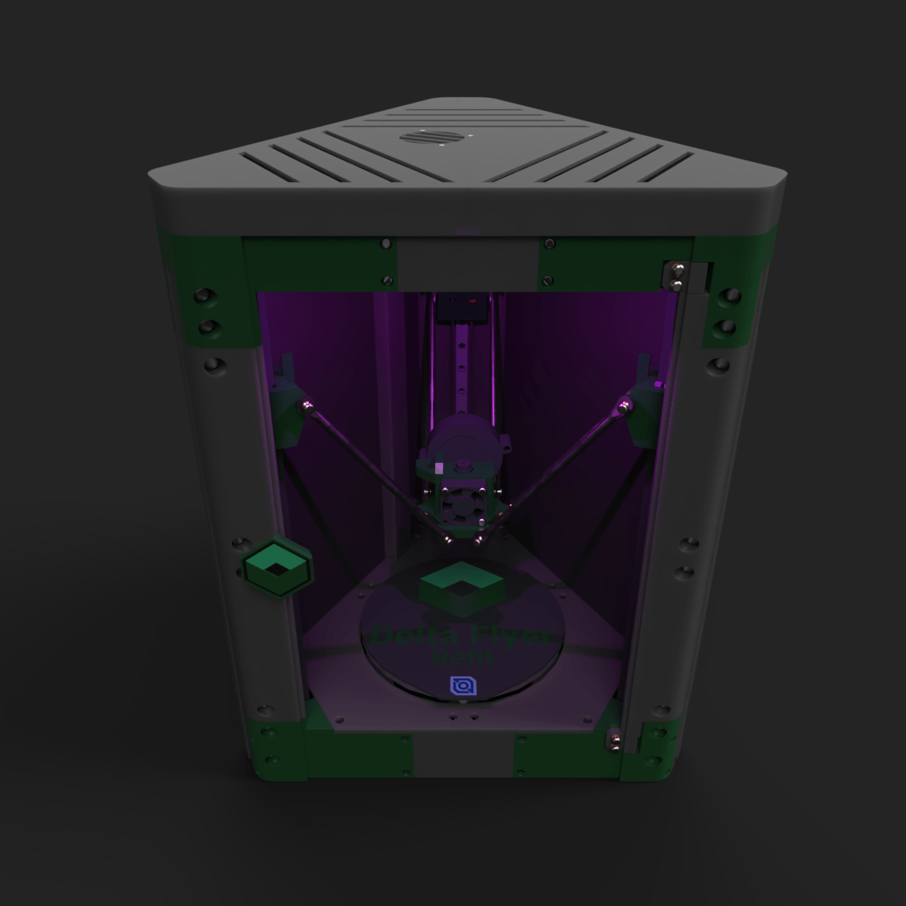 Rolohaun Delta Flyer - Fun and Affordable DIY Delta 3D Printer Kit by LDO Systems   3D Printer   3DPrintiverse.com