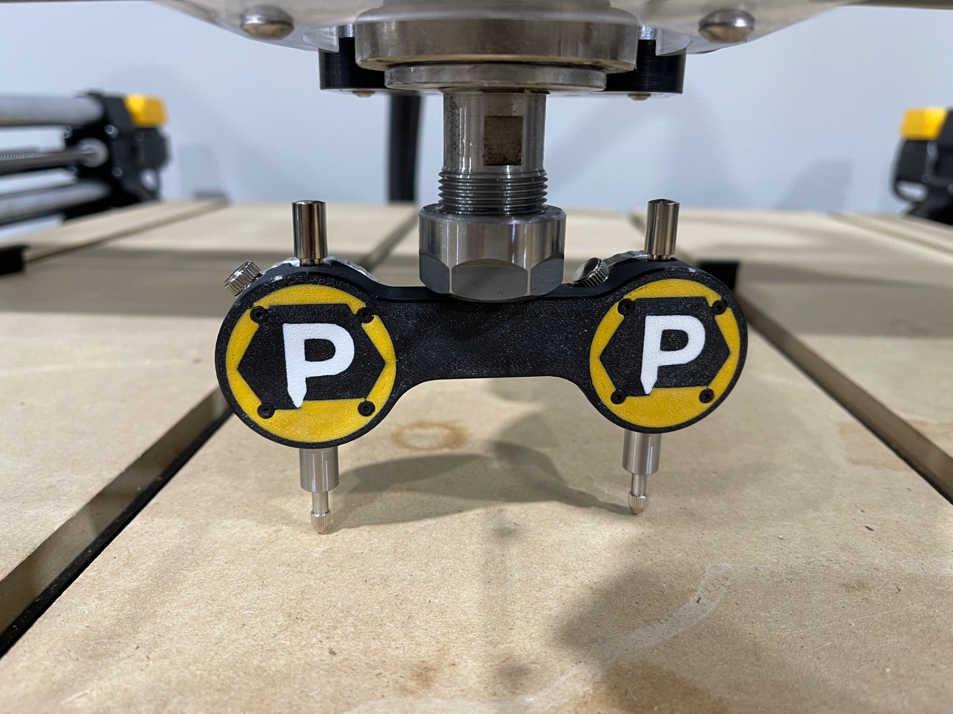 Tram Master – Dual Dial Indicator Precision Jig   Spindle Accessory   3DPrintiverse.com