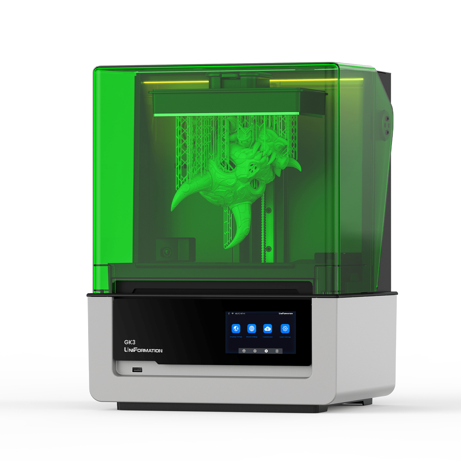 UniFormation GK3 9.6" 16k Resin 3D Printer with Advanced Features   3D Printer   3DPrintiverse.com