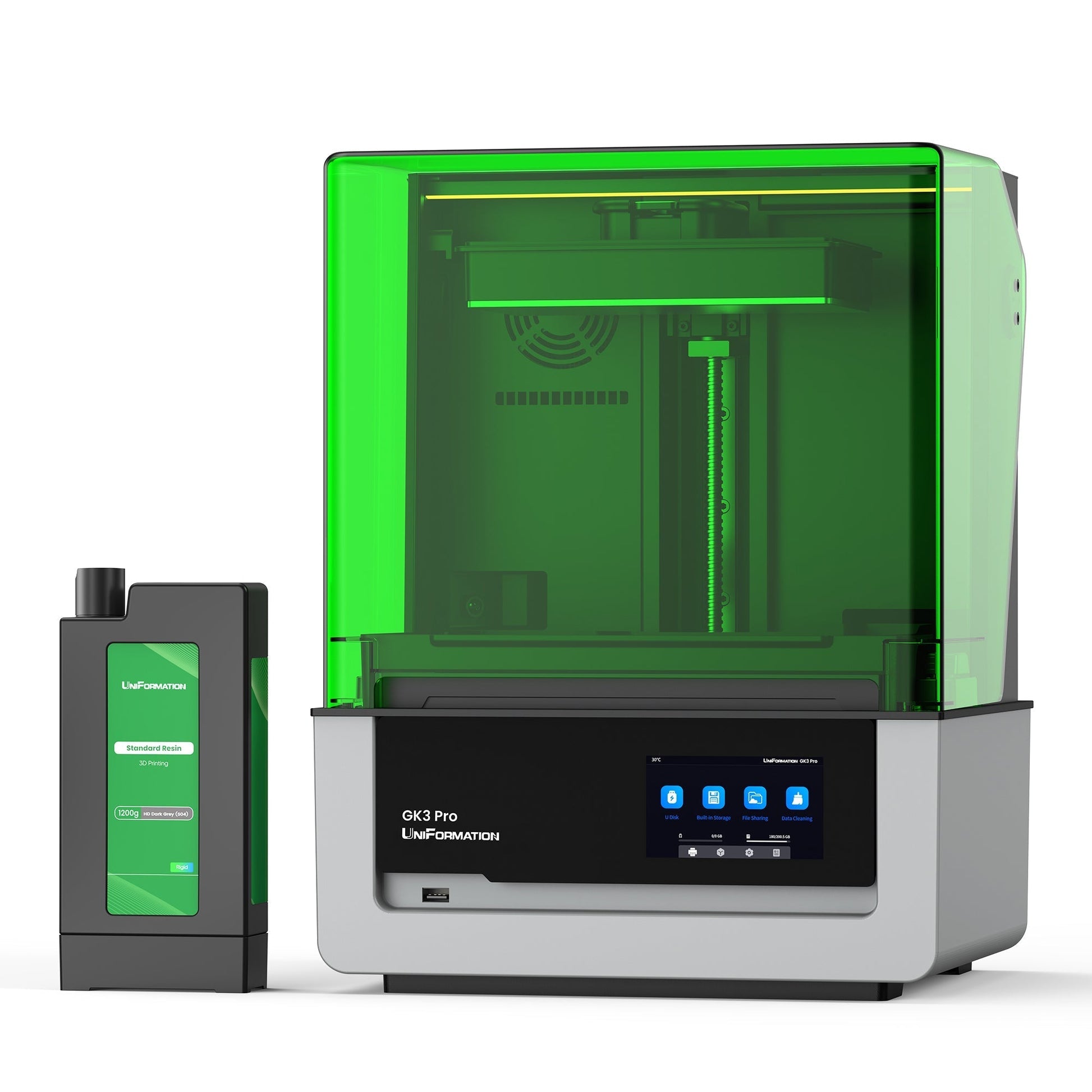 UniFormation GK3 PRO 16k Resin 3D Printer 385nm UV SLA Printer with Industrial Grade Quality   3D Printer   3DPrintiverse.com