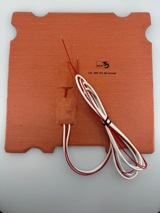 Universal 120V Silicone Heater Edge to Edge Heaters with Thermal Switch Protection AC Bed Heater West3D Printing