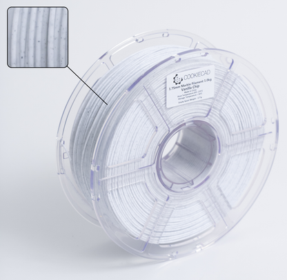 Vanilla Chip Marble PLA Filament 1.75mm, 1kg