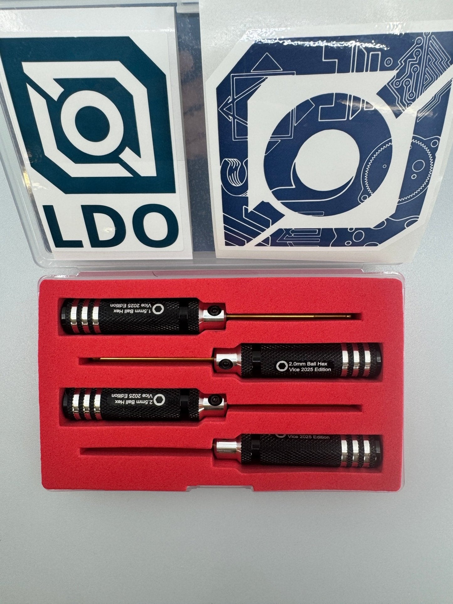 Voron VICE Special Edition Set of 4 Ball End Metric Hex Key Drivers for 3D Printers Screw Driver Style   Tools   3DPrintiverse.com