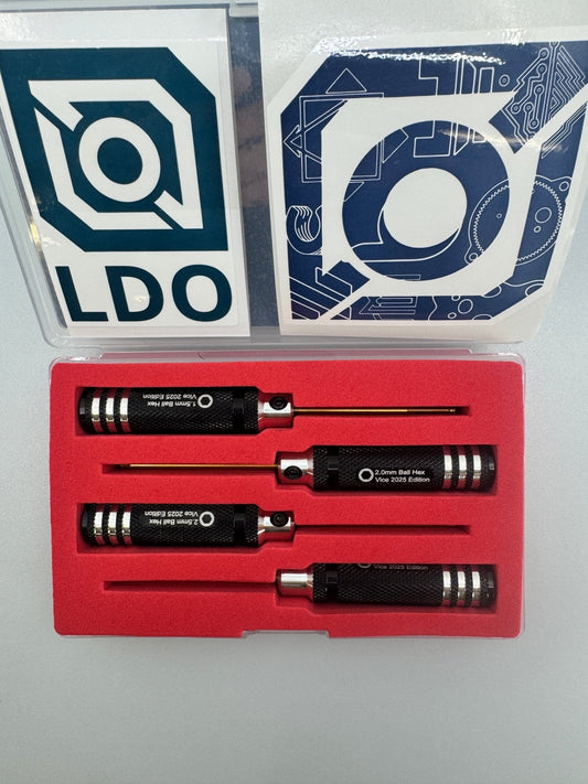 Voron VICE Special Edition Set of 4 Ball End Metric Hex Key Drivers for 3D Printers Screw Driver Style   Tools   3DPrintiverse.com