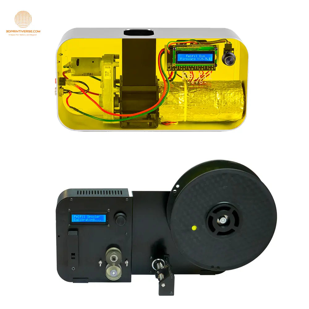 Felfil EVO Extruder & Spooler Bundle - 3D Brain Lab