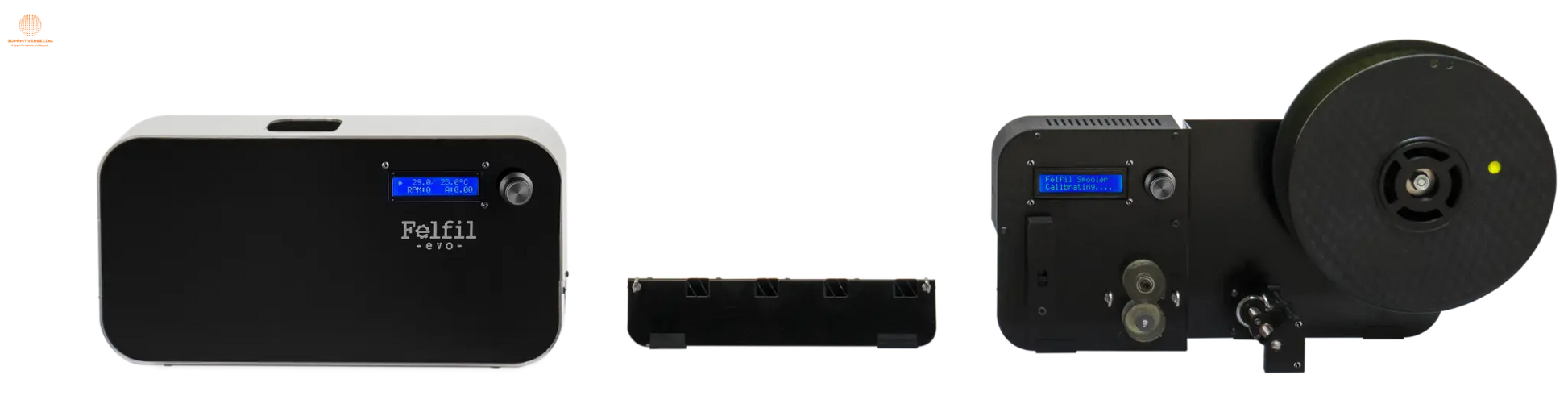 Felfil EVO Extruder & Spooler Bundle - 3D Brain Lab